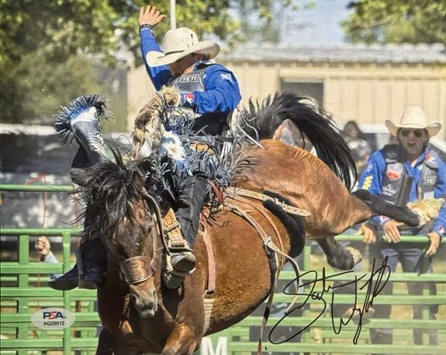 Statler wright signed auto nfr - wright,