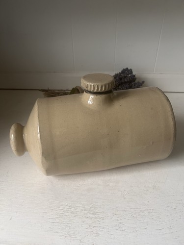 Victorian stoneware bed warmer - victorian,