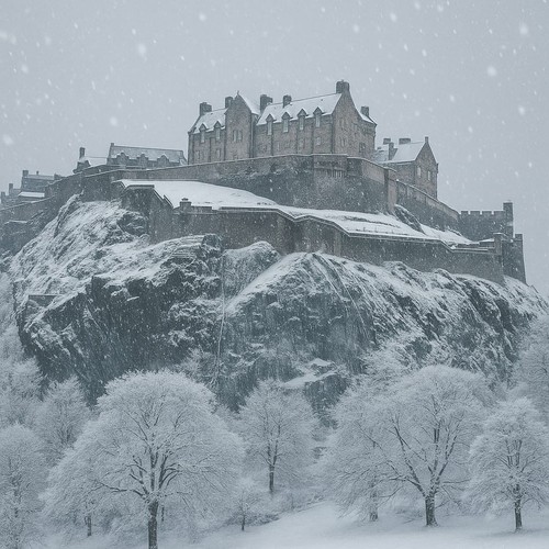 Edinburgh castle print - edinburgh,