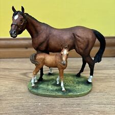 Cotswold Mare & Foal ornament by David Geenty horse  gift figurine sculpture
