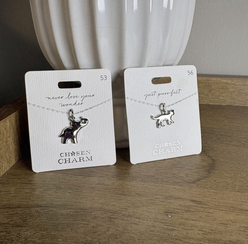 Silver tone jewellery cat - cat, and