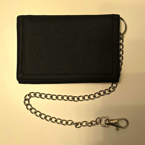 Men black canvas folding - black,