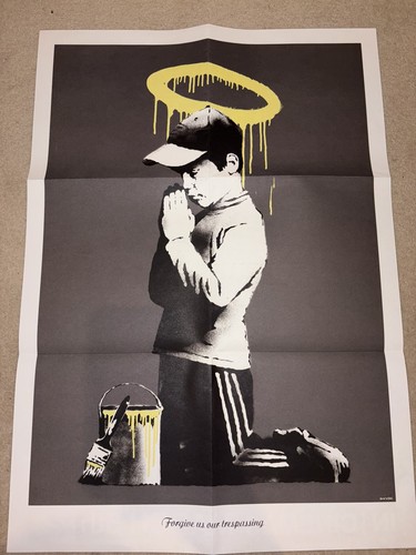 Banksy forgive our - 'forgive,