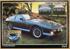 TVR 350i FIXED HEAD ENGLISH SPORTS CAR BROCHURE 1985-1987 UK MKT ENGLISH EXC