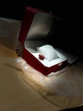 Red Leather Watch Box