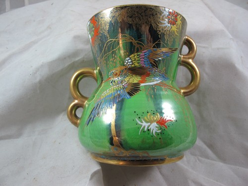 Carlton ware luster vase - carlton,