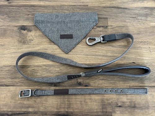 Dog lead and collar