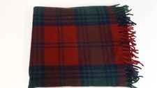 NWT SCOTLAND KILT COMPANY LINDSAY THROW BLANKET TRAVEL PICNIC RUG WOOL