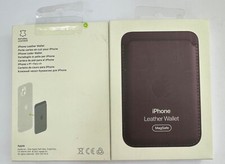 OFFICIAL GENUINE APPLE IPHONE LEATHER MAGSAFE WALLET WITH FIND MY A2668 ORIGINAL
