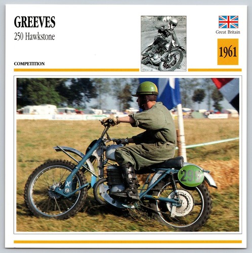 Greeves 250 hawkstone 1961 - greeves,