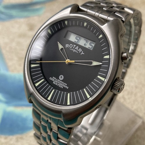 Rotary watch mens - watch,