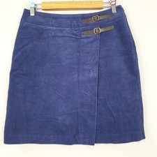 Boden Skirt Womens UK 10R Navy