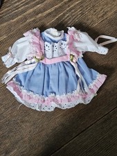 Vintage Porcelain Doll Dress