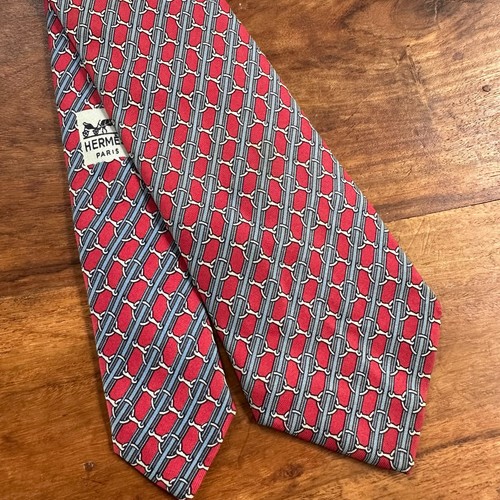 Hermès 100 silk tie vintage - silk,