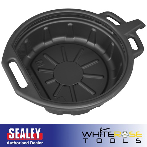 Sealey oil fluid drain pan - sealey,