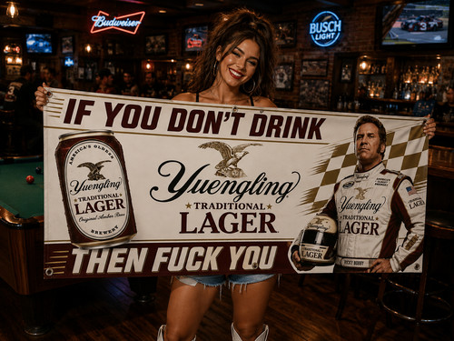 Yuengling ricky bobby - ricky, banner