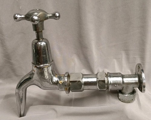Single chrome wall - wall, mounted