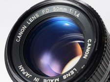 Canon NEW FD 50mm F1.4 Manual