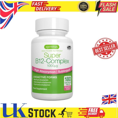 Super b12 complex 1000mcg - b12-complex,