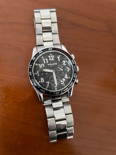 Police chronograph tachymeter - police,