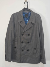 Ted Baker Mens Pea Coat Double