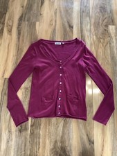 Lazy jacks size 10 maroon coloured cardigan top 