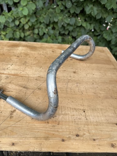 Alloy drop handlebars - alloy, vintage