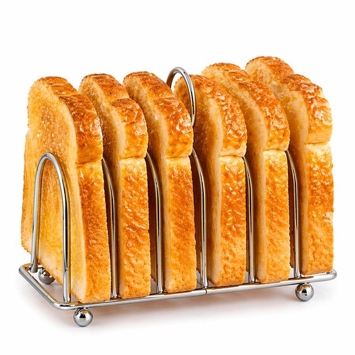 Chrome toast rack holder - chrome,