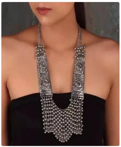 Asian silver oxidised - asian,