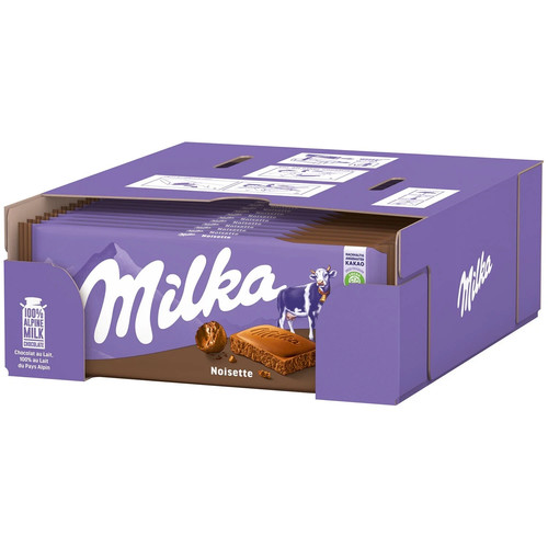 Milka nosiette milk chocolate - milka,