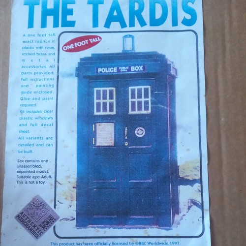 Sevans doctor who tardis - tardis, 1997