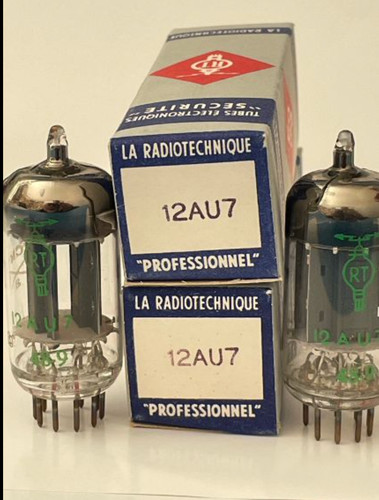 Matched pair tubes 12au7 - tubes, /