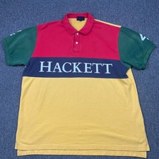 Hackett Shirt Mens XL Yellow