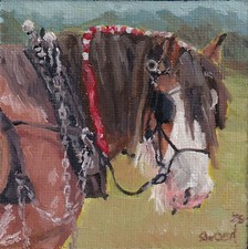 Original oil painting "Horse"