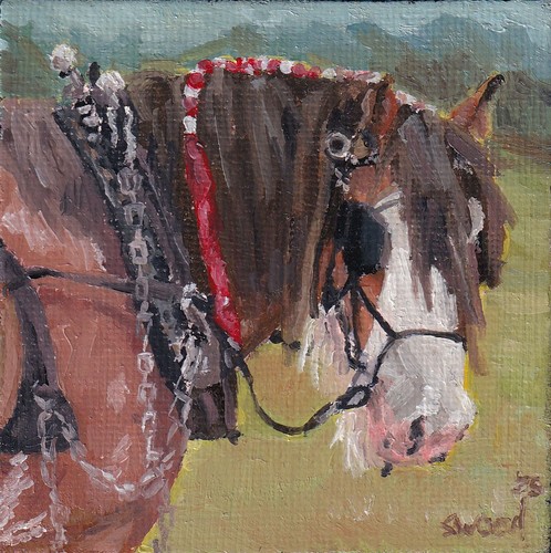 Original oil painting horse - painting, "horse"