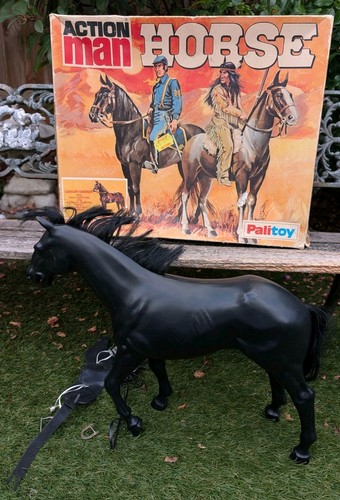 Vintage action man horse - vintage,