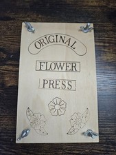 Wooden flower press - 8.5, x