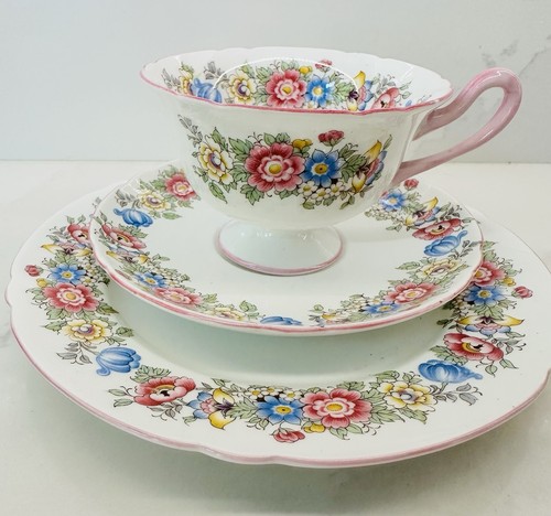 Shelley vintage pompadour - shelley, tea