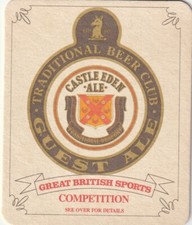 BEER MAT - CASTLE EDEN