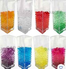 1000 SOIL WATER BEADS VASE FLOATING CANDLE DECORATION GIFT SPA GIFT ORBEEZ UK