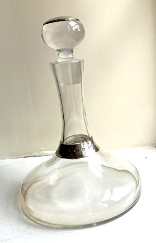 Ship decanter stg silver - ship, decanter:stg