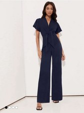 Lipsy Navy Blue Petite Wide