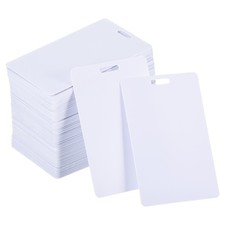 PVC Cards with Slot Punch, 100