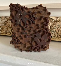 Indian Vintage Wooden Hand Carved Textile Print Fabric Block Stamp