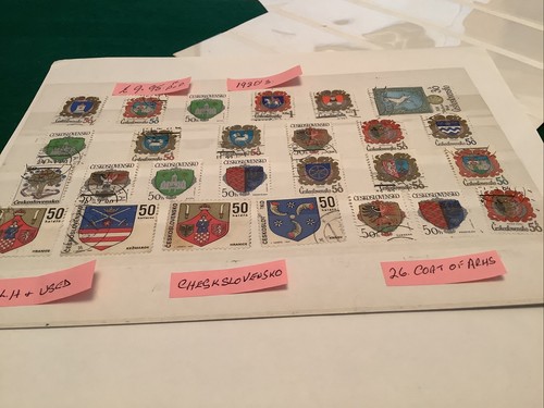 1980 chech stamps - stamps, of