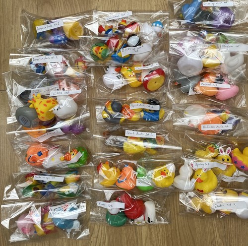 Novelty rubber ducks - x,