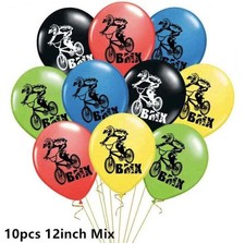 BMX BIKING x10 Balloons