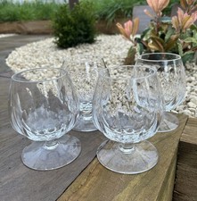 Set of 4 Vintage Crystal