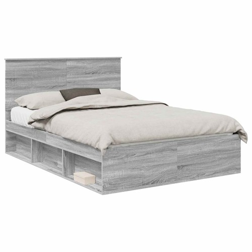 Bed frame with headboard solid - bed,