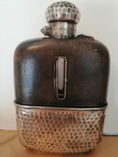 Vintage Hip Flask Silver